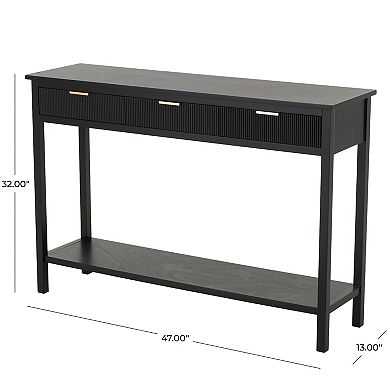 Stella & Eve Handmade 3-Drawer Console Table