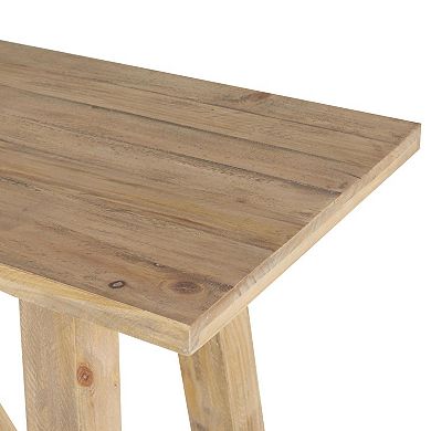 Stella & Eve Rectangular Flared Legs Console Table