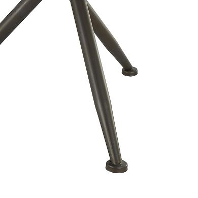 Stella & Eve Round Glass Top Side Table