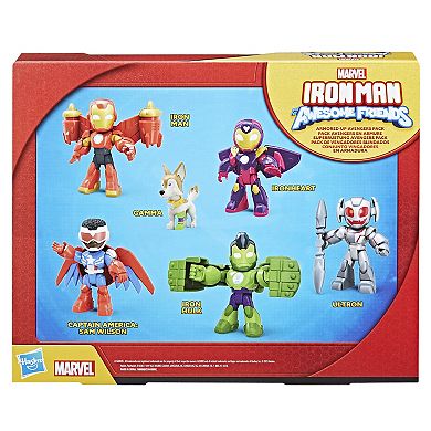 Hasbro Marvel Iron Man & His Awesome Friends Armored-Up 6-pc. Action Figure Pack
