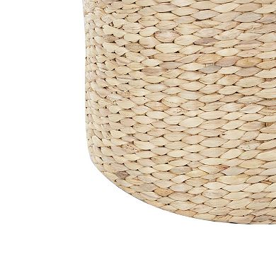 Stella & Eve Woven Seagrass Drum Accent Table