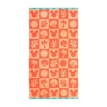 The Big One® Disney's Mickey Mouse Check Beach Towel
