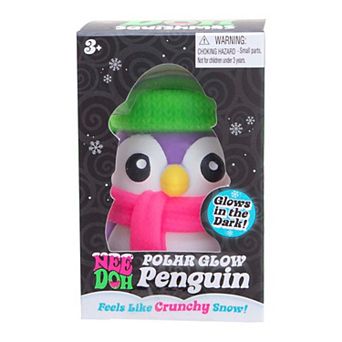 Nee Doh Glow in the Dark Penguin Sensory Fidget Toy