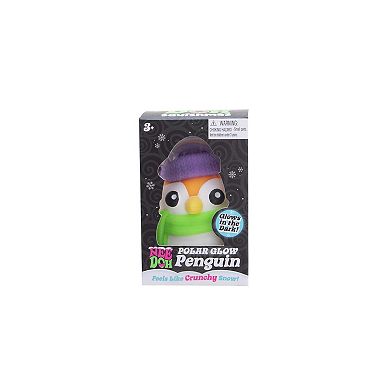 Nee Doh Glow in the Dark Penguin Sensory Fidget Toy