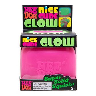 Nee Doh Glow Nice Cube Sensory Fidget Toy