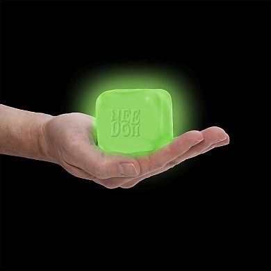 Nee Doh Glow Nice Cube Sensory Fidget Toy