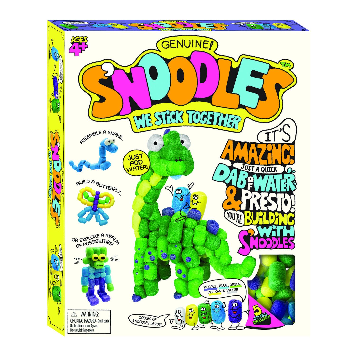 Детский конструктор Schylling Retro S'NOODLES Original Building Set