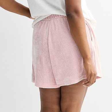 Women's Sonoma Goods For Life® Chenille Sleep Shorts