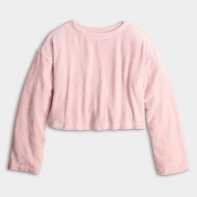 Women's Sonoma Goods For Life® Chenille Long Sleeve Sleep Top