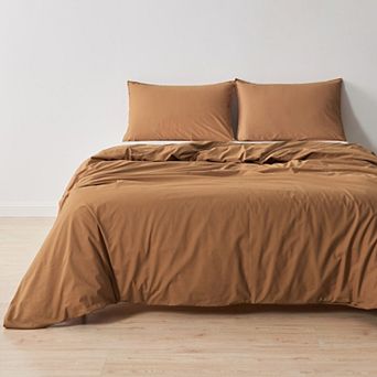 Pima Cotton Percale Duvet Set