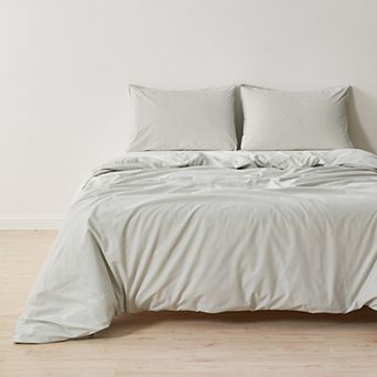 Pima Cotton Percale Duvet Set