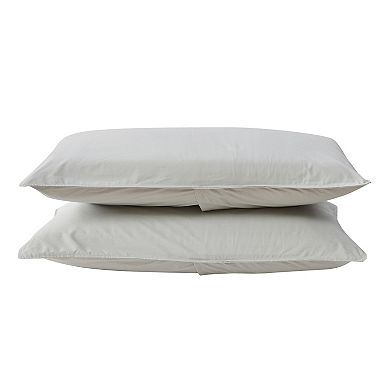 Pima Cotton Percale 2-pack Sham Set