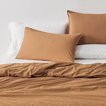 Pima Cotton Percale 2-pack Sham Set