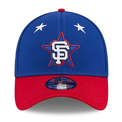 Men's New Era Blue/Red San Francisco Giants 2025 MLB All-Star Game Workout 39THIRTY Flex Hat