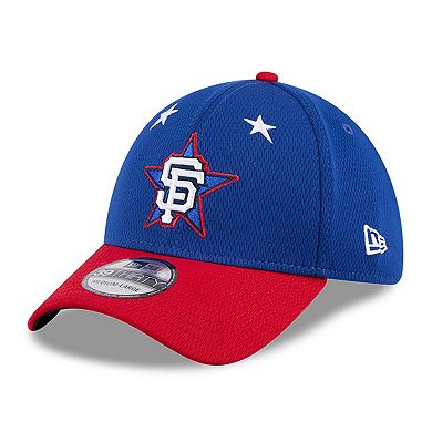 Men's New Era Blue/Red San Francisco Giants 2025 MLB All-Star Game Workout 39THIRTY Flex Hat