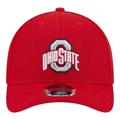 Men's New Era Scarlet Ohio State Buckeyes Team Collective 9FORTY M-Crown Adjustable Hat