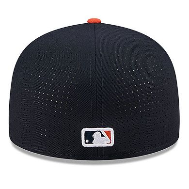 Men's New Era Navy/Orange Houston Astros 2025 MLB All-Star Game Side Patch 59FIFTY Fitted Hat