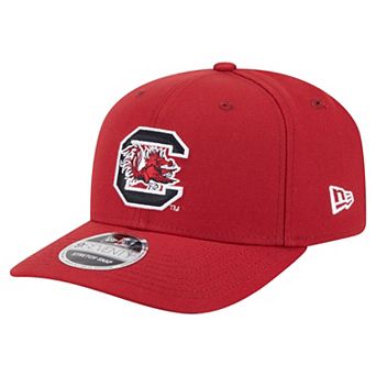 Men's New Era Garnet South Carolina Gamecocks Team Collective 9SEVENTY Stretch-Snap Adjustable Hat
