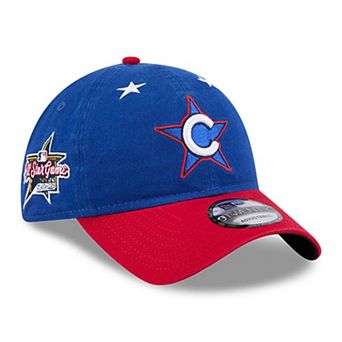 Men's New Era Blue/Red Chicago Cubs 2025 MLB All-Star Game Workout 9TWENTY Adjustable Hat