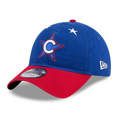 Men's New Era Blue/Red Chicago Cubs 2025 MLB All-Star Game Workout 9TWENTY Adjustable Hat