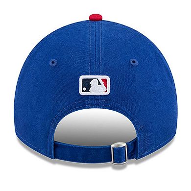 Men's New Era Blue/Red Chicago Cubs 2025 MLB All-Star Game Workout 9TWENTY Adjustable Hat