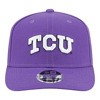 Men's New Era Purple TCU Horned Frogs Team Collective 9SEVENTY Stretch-Snap Adjustable Hat