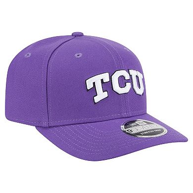 Men's New Era Purple TCU Horned Frogs Team Collective 9SEVENTY Stretch-Snap Adjustable Hat