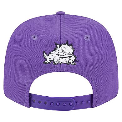 Men's New Era Purple TCU Horned Frogs Team Collective 9SEVENTY Stretch-Snap Adjustable Hat