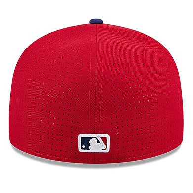 Men's New Era Red/Royal Philadelphia Phillies 2025 MLB All-Star Game Side Patch 59FIFTY Fitted Hat