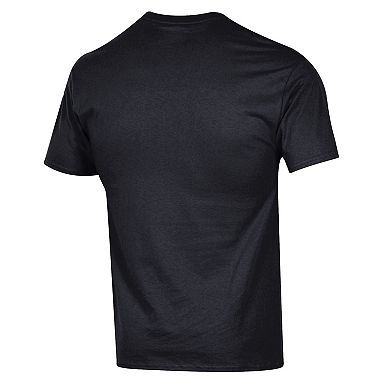 Men's Champion Black Los Angeles Kings Primary Logo T-Shirt