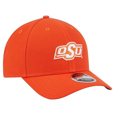 Men's New Era Orange Oklahoma State Cowboys Team Collective 9FORTY M-Crown Adjustable Hat