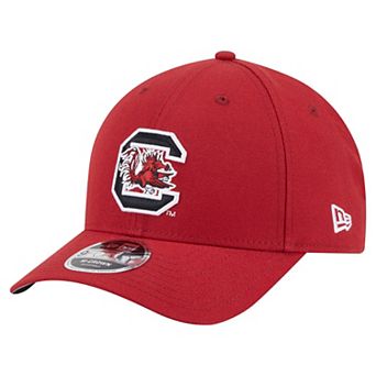 Men's New Era Garnet South Carolina Gamecocks Team Collective 9FORTY M-Crown Adjustable Hat