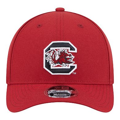 Men's New Era Garnet South Carolina Gamecocks Team Collective 9FORTY M-Crown Adjustable Hat