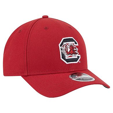 Men's New Era Garnet South Carolina Gamecocks Team Collective 9FORTY M-Crown Adjustable Hat