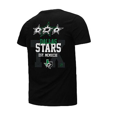 Men's Mitchell & Ness Black Dallas Stars Home T-Shirt