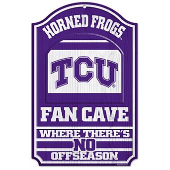 WinCraft TCU Horned Frogs 11'' x 17'' Wood Sign