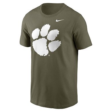 Men's Nike Olive Clemson Tigers Primetime Logo Performance T-Shirt