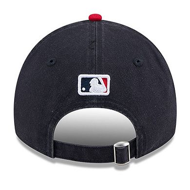 Men's New Era Navy/Red Houston Astros 2025 MLB All-Star Game Workout 9TWENTY Adjustable Hat