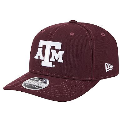 Men's New Era Maroon Texas A&M Aggies Team Collective 9SEVENTY Stretch-Snap Adjustable Hat
