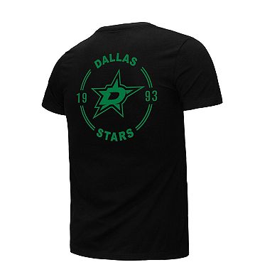 Men's Mitchell & Ness Black Dallas Stars Penalty Box 2.0 T-Shirt