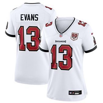 Women's Nike Mike Evans White Tampa Bay Buccaneers 50th Anniversary Game Jersey