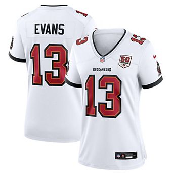 Women's Nike Mike Evans White Tampa Bay Buccaneers 50th Anniversary Game Jersey