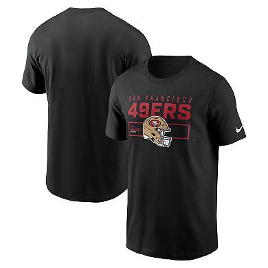 Men's Nike Black San Francisco 49ers Primetime Helmet Essential T-Shirt