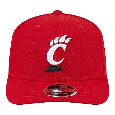 Men's New Era Red Cincinnati Bearcats Team Collective 9SEVENTY Stretch-Snap Adjustable Hat
