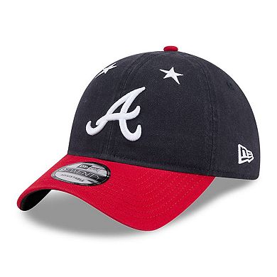 Men's New Era Navy/Red Atlanta Braves 2025 MLB All-Star Game 9TWENTY Adjustable Hat