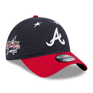 Men's New Era Navy/Red Atlanta Braves 2025 MLB All-Star Game 9TWENTY Adjustable Hat