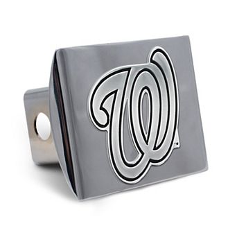WinCraft Washington Nationals Premium Metal Chrome Hitch Cover