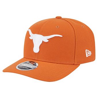 Men's New Era Texas Orange Texas Longhorns Team Collective 9SEVENTY Stretch-Snap Adjustable Hat