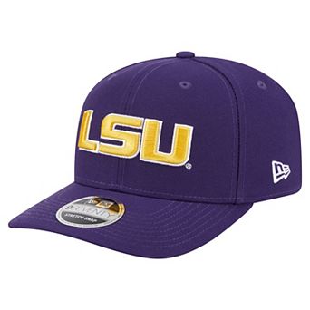 Men's New Era Purple LSU Tigers Team Collective 9SEVENTY Stretch-Snap Adjustable Hat