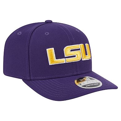 Men's New Era Purple LSU Tigers Team Collective 9SEVENTY Stretch-Snap Adjustable Hat